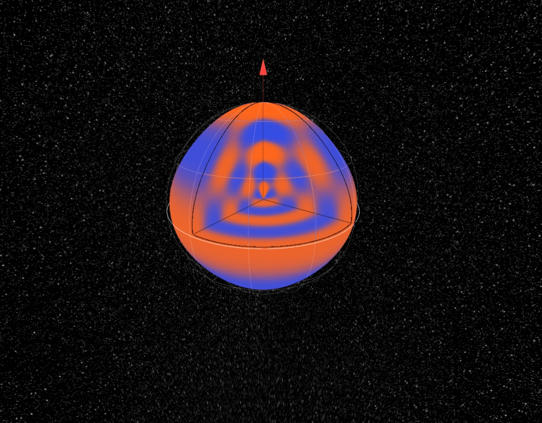 Simulator: A dancing star