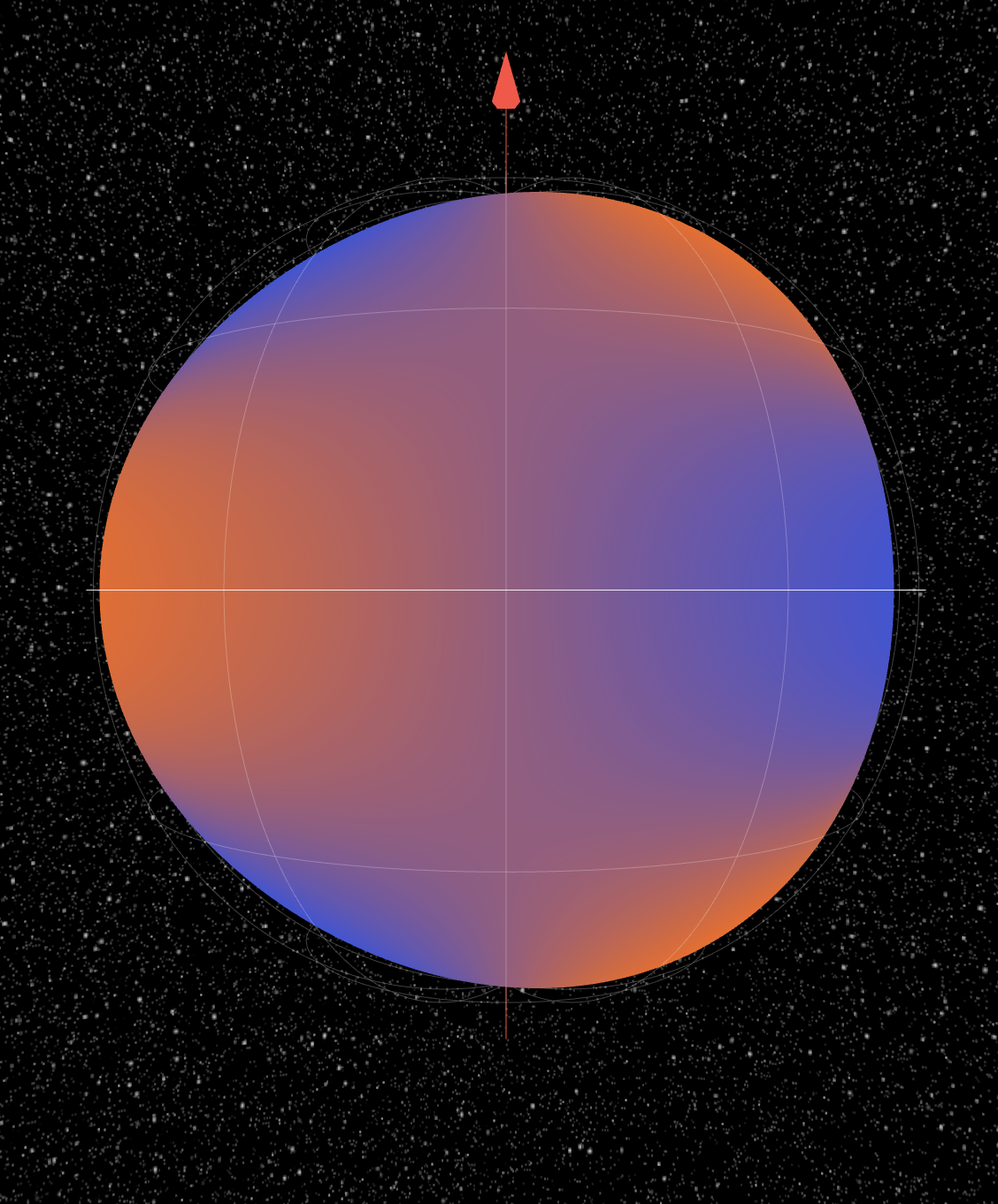 Simulator: A dancing star